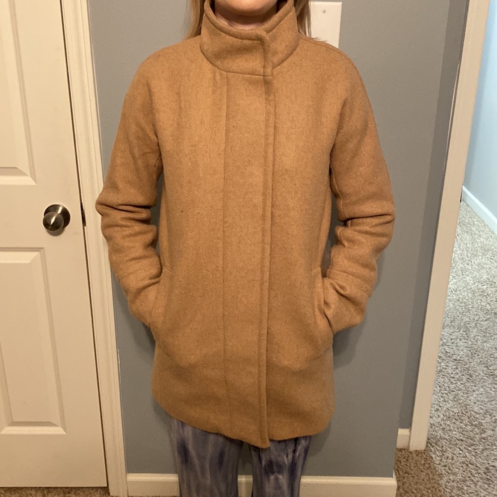 J.Crew Camel City Coat Sz 4